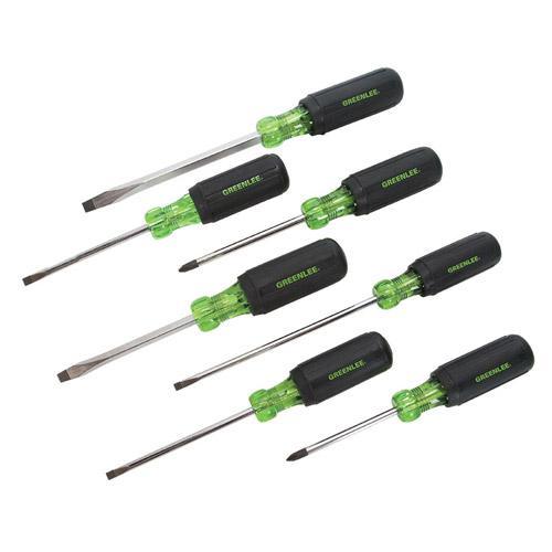 Greenlee 7-Piece Screwdriver Set, Model 0153-02C*