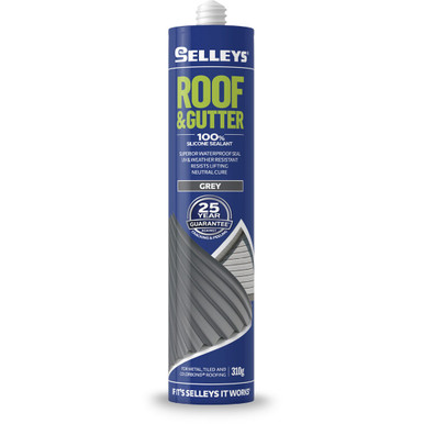 Selleys Silicone Roof + Gutter Grey 310g