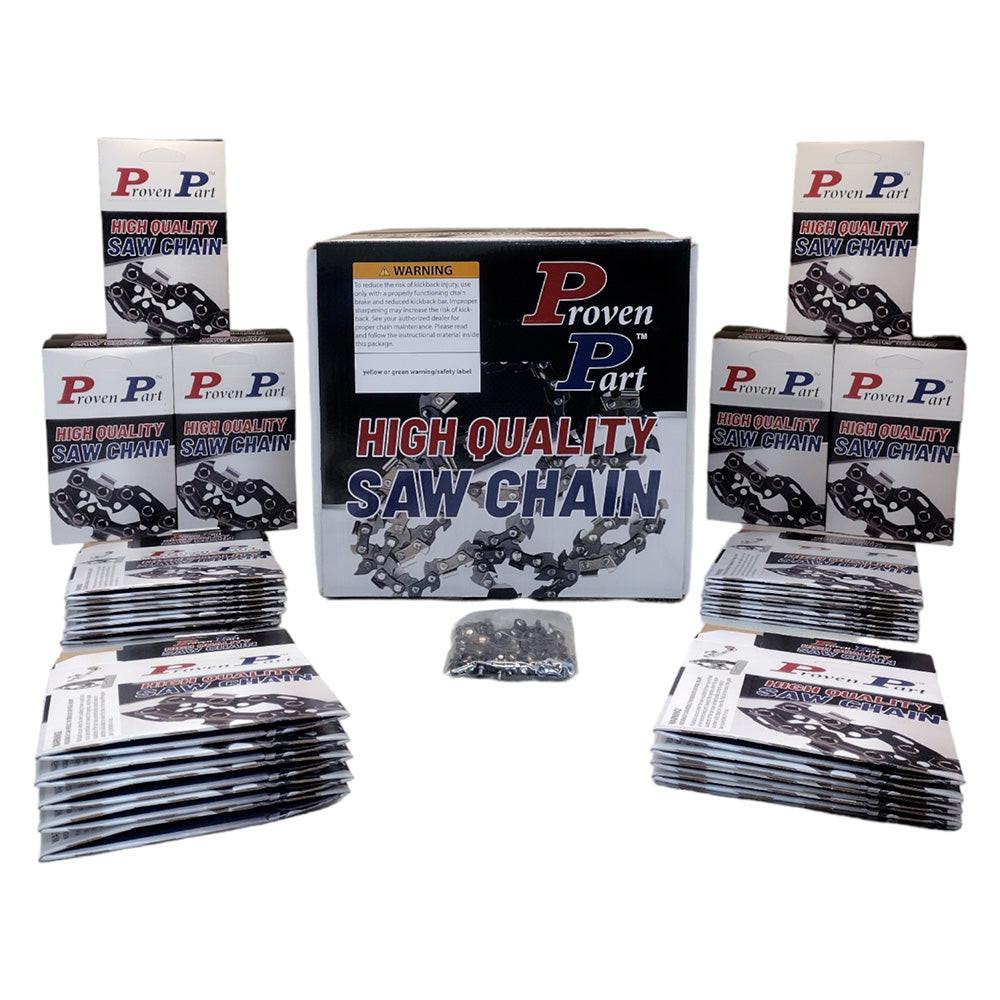 Proven Part 100' Roll 1/4" Pitch .043" Gauge Semi Chisel Chainsaw Chain Carving Chain