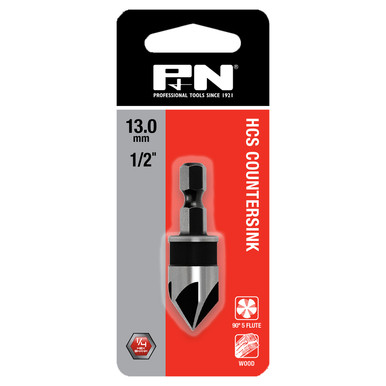P&N Quickbit Rosehead Drill Bit Countersink 13mm - 105HCS013