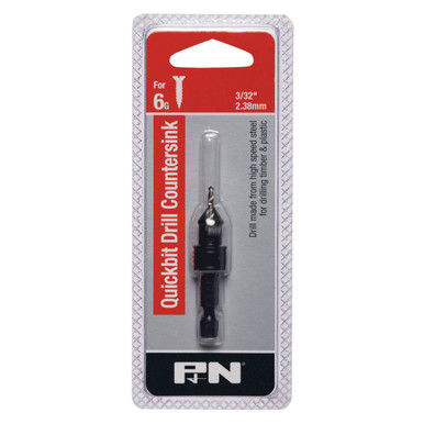 P&N Quickbit Drill Bit Countersink 7/64" - 107B31094