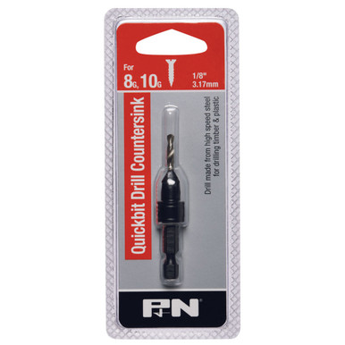 P&N Quickbit Drill Bit Countersink 1/8" - 107B31250