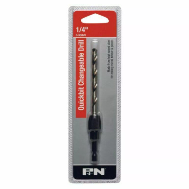 P&N Drill Bit Changeable Hex Shank 6.35mm - 107B52500