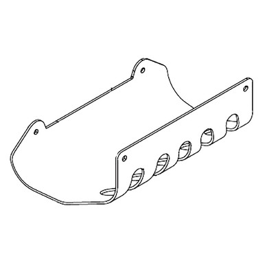 121374 MUFFLER SHIELD Hustler