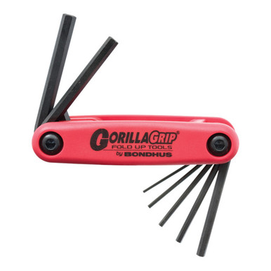 Bondhus 7 Piece Metric Gorillagrip Hex Key Set - 12592