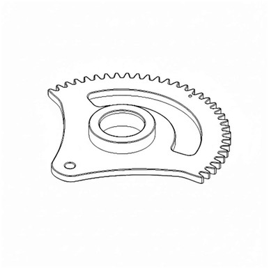 1318731 SECTOR GEAR ASSEMBLY TORO Genuine OEM Part