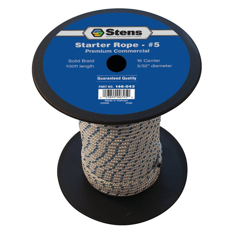 Stens 146-043 Solid Braid 100 Ft. Starter Rope #5
