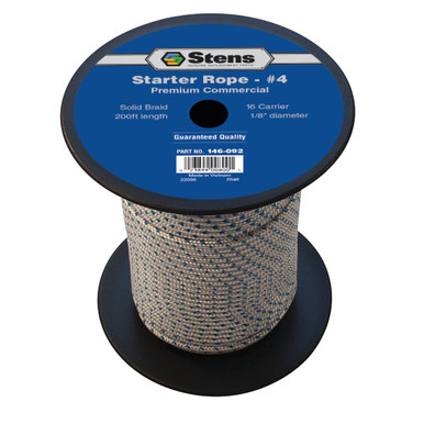 200' Solid Braid Starter Rope#4 Solid Braid Part # 146-092