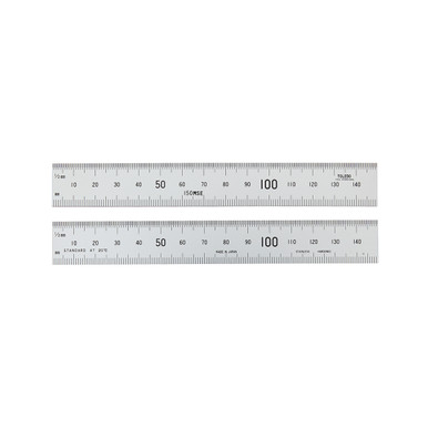 Toledo Steel Ruler Square End 150mm - 150MSE