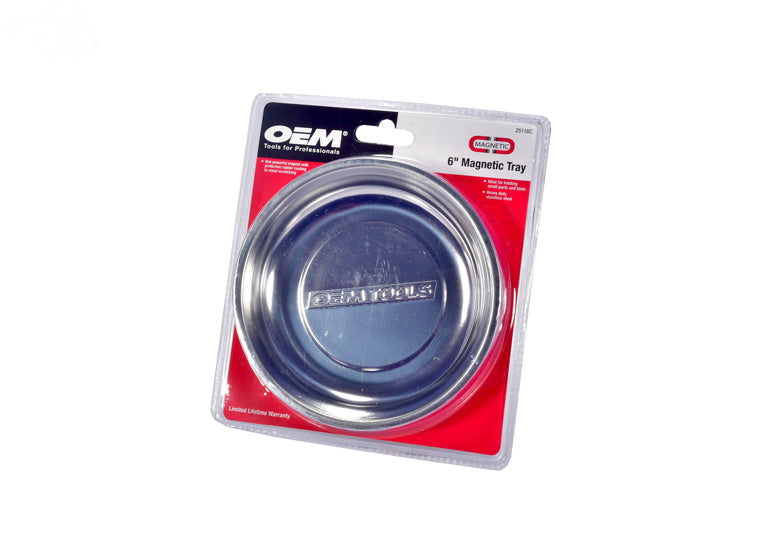 # 16113MAGNETIC PARTS TRAY 6" ROUND