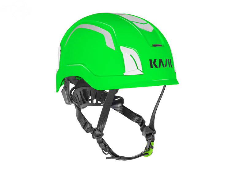 # 16955ZENITH X HI VIZ SAFETY HELMET GREEN
