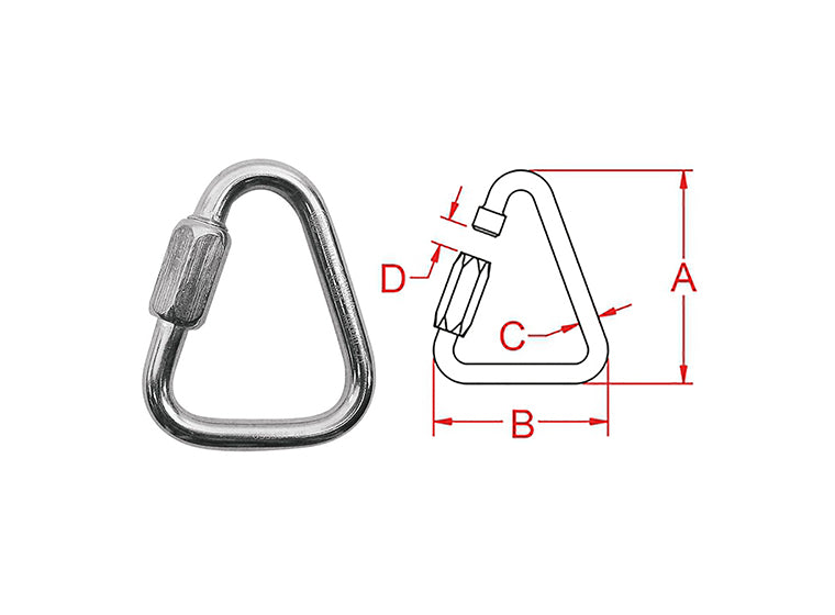 # 16990QUICK LINK TRIANGLE 4.84"