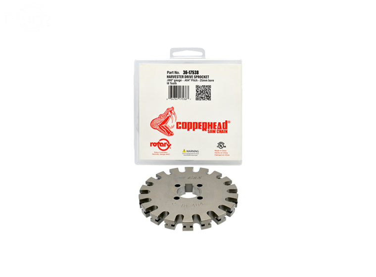 # 17538DRIVE SPROCKET 18T .404" FOR HARVESTER CHAIN