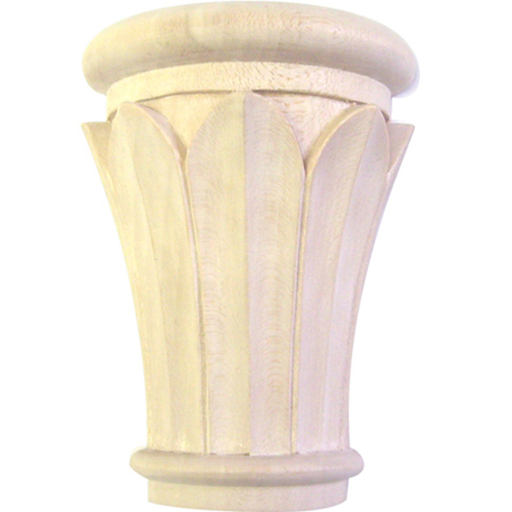 Bendix Hand Carved Papyrus Capitals-Red Oak