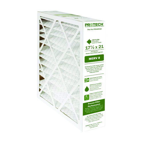Rheem PD540040 17.5″ x 21″ x 5″ MERV 8 Air Filter – 1400 CFM High-Capacity HVAC Filtration