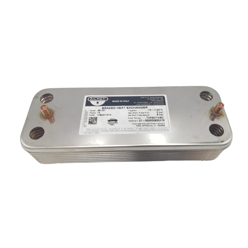 Zilmet ZB207-14 14 Plate Brazed Heat Exchanger