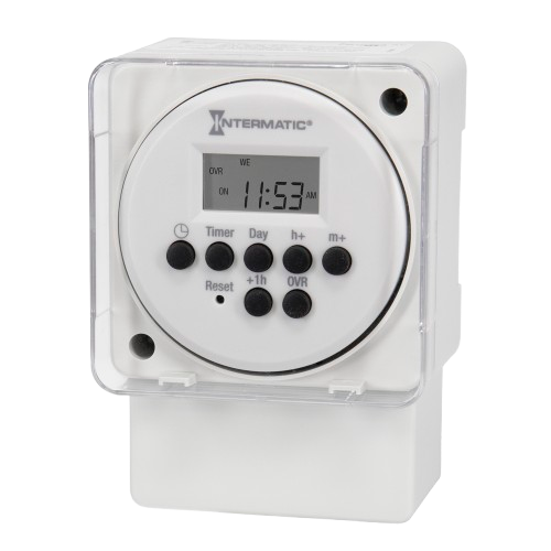 Intermatic FM1D14A-AV 7-Day 120-277V Electronic Surface Mount Timer