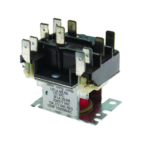 Rheem 42-18287-12 24V 12A DPDT Relay – OEM HVAC Control Component