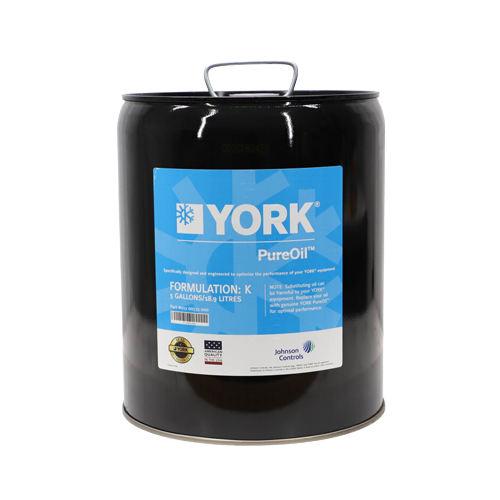 York 011‑00533‑000 5‑Gallon Type‑K Compressor Oil