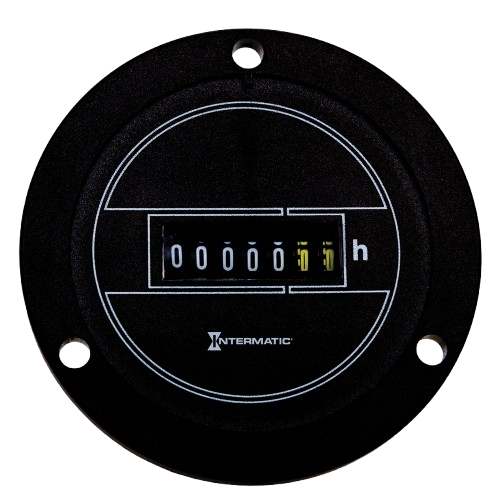 Intermatic FWZ72-120U 120V Round Flush Mount Hour Meter