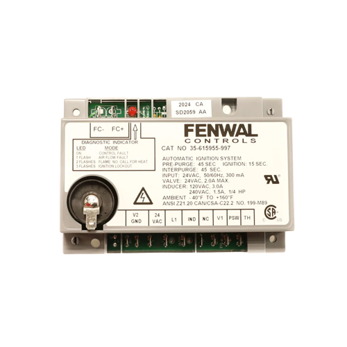 Fenwal 35‑615955‑997 Ignition Control Board – Reliable 24 V Direct Spark Ignition System