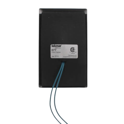 Tekmar Controls 077 10,000 ohm NTC Thermistor -60 to 140F Indoor Sensor for Electrical Box Mount