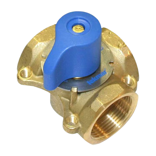 Tekmar Controls 712 Three Way Manually Operated Brass Mixing Valve
