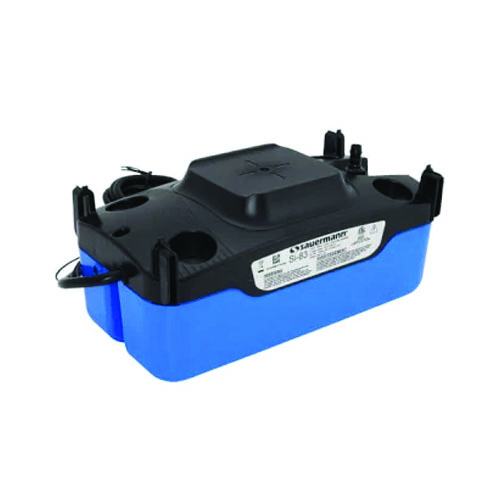 Sauermann SI83UL03UN12 Tank Pump 21′ with 20′ Tubing 120V for HVAC Condensate Management