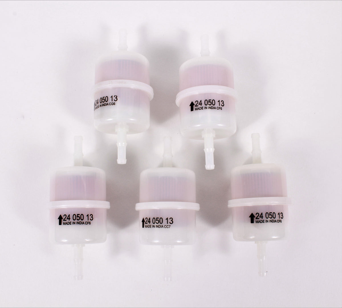 5 Pack Genuine Kohler 24-050-13-S1 Fuel Filter 1/4" 15 Micron OEM