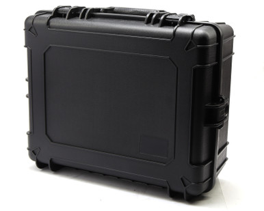 24" x 19" x 10" Black Hard Case w/ Latches