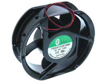 24VDC 6-3/4" (170mm) x 6" (150mm) x 2" (50mm), Axial Fan