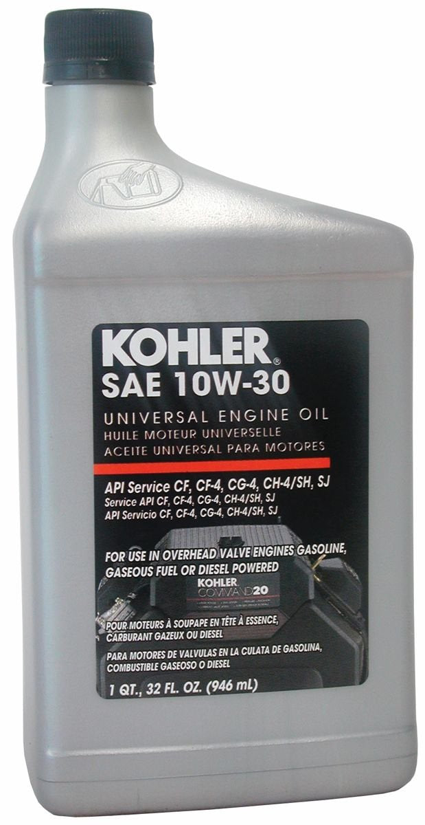 Genuine OEM Kohler Part # 25 357 65-S 10W30 Synthetic Oil Quart