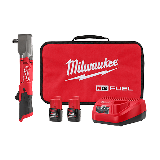 Milwaukee M12 FUEL™ 1/2" Right Angle Impact Wrench Kit, Model 2565-22*