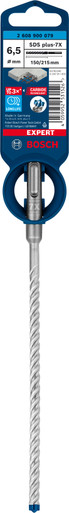 Bosch Expert Hammer Drill Bit SDS Plus-7X 6.5x150x215mm - 2608900079