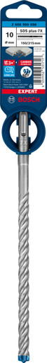Bosch Expert Hammer Drill Bit SDS Plus-7X 10x150x215mm - 2608900098