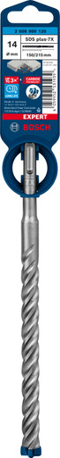 Bosch Expert Hammer Drill Bit SDS Plus-7X 14x150x215mm - 2608900120