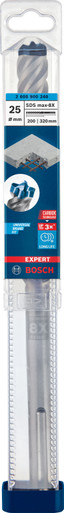 Bosch Expert Hammer Drill Bit SDS Max-8X 25x200x320mm - 2608900240