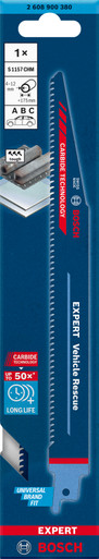 Bosch Expert Reciprocating Saw Blade Vehicle Rescue 225mm - 2608900380