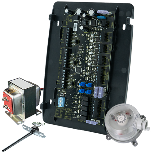 iO HVAC Controls ZP3-ESP-KIT 3-Zone Universal Zone Panel Kit with ESP