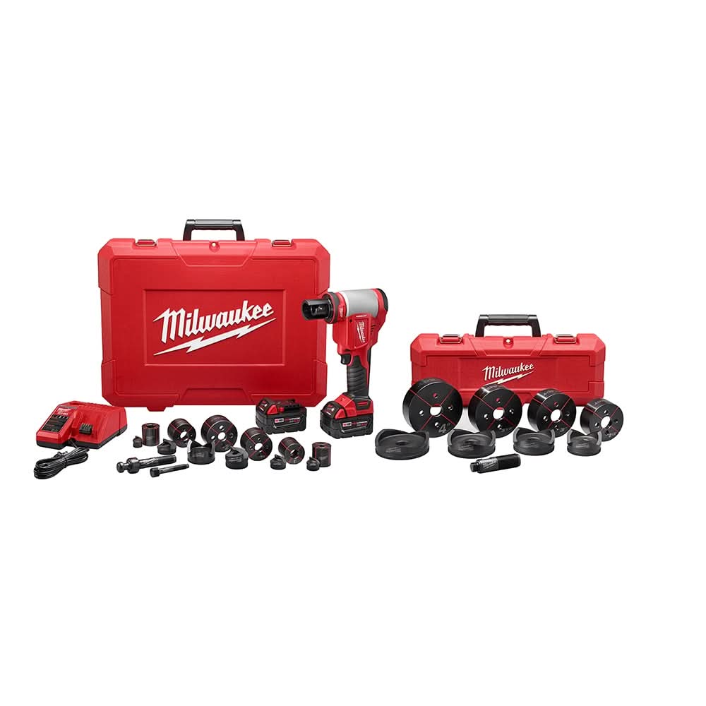Milwaukee 2677-23 M18 Forcelogic 6T Knockout Tool 1/2" - 4" Kit