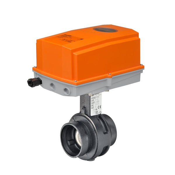 F680VIC+GRCX120-3 N4 | Butterfly Valve | 3" | 2 Way | 440 Cv | w/ Non-Spring | 120V | Floating | NEMA 4 | Belimo