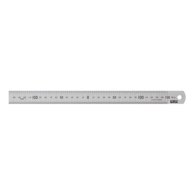 Toledo Ruler Stainless Steel Zero Centre 300mm - 300SP