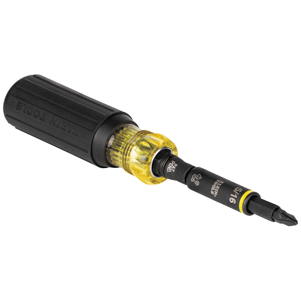 Klein Tools 11-in-1 Impact Rated Screwdriver/Nut Driver, Model 32500HD