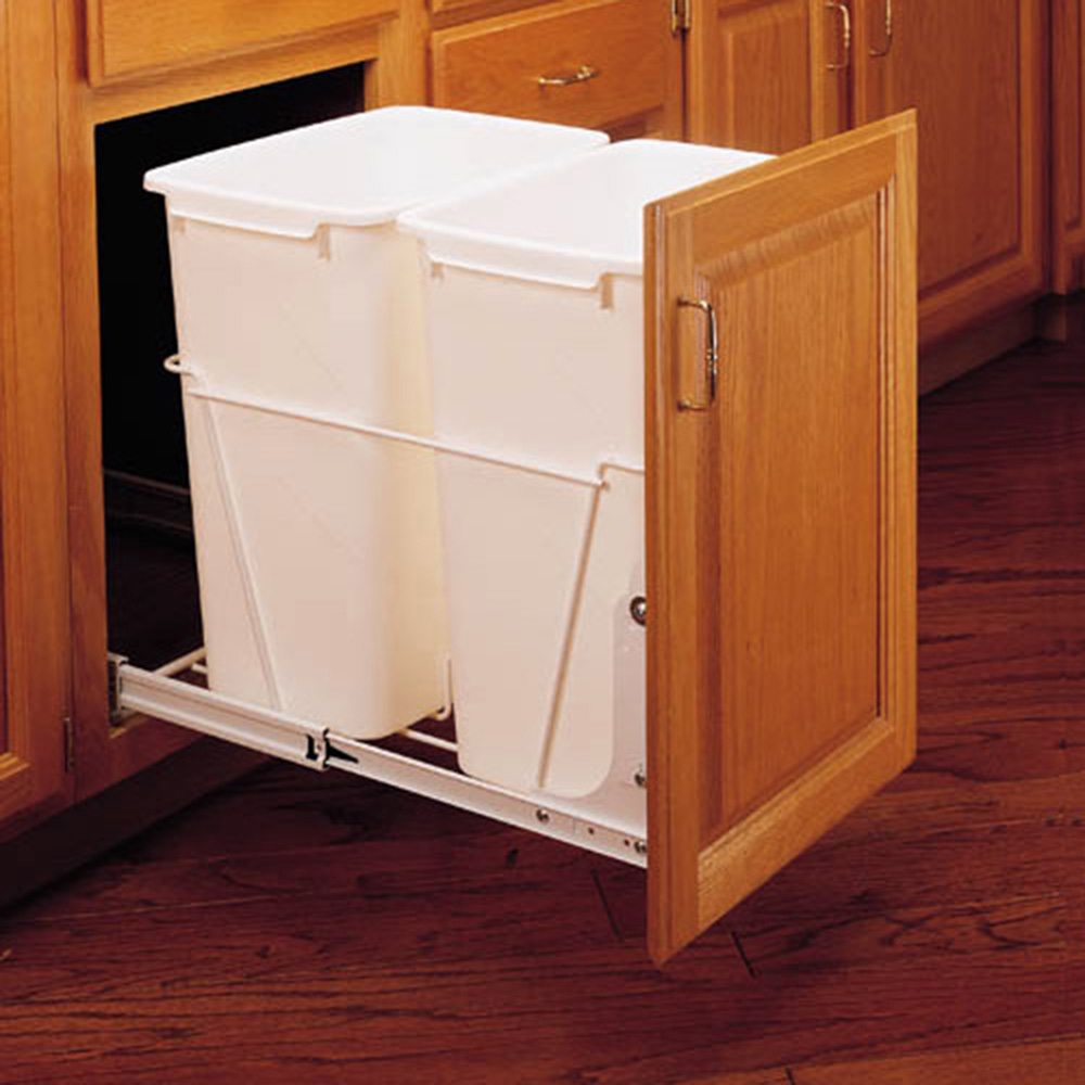 Rev-a-Shelf Waste and Recycling Container Pullouts — Double Bin