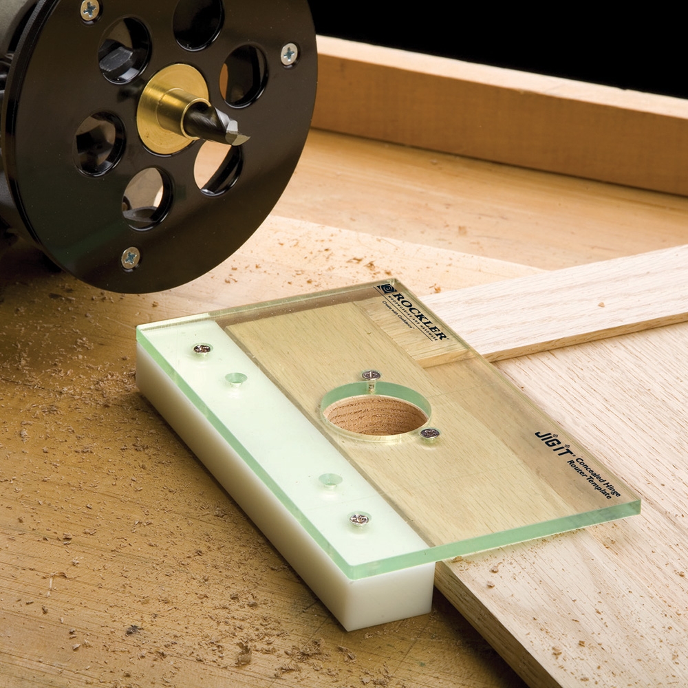 Rockler Concealed Hinge Router JIG IT