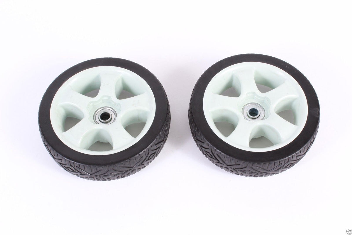 2 Pack Genuine GreenWorks 34203229-5 7" Wheel