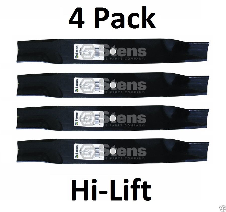 4 Pack Stens 345-447 Hi-Lift Blade for Toro 57-4700 57-4700-03