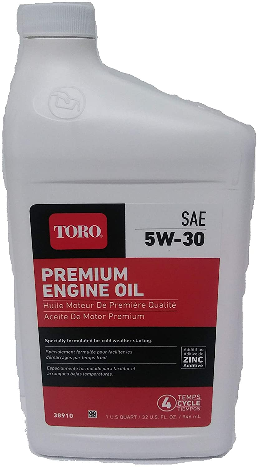 Genuine OEM Toro Part # 38910 SAE 5W-30 4 Cycle Winter Engine Oil 32oz Bottle