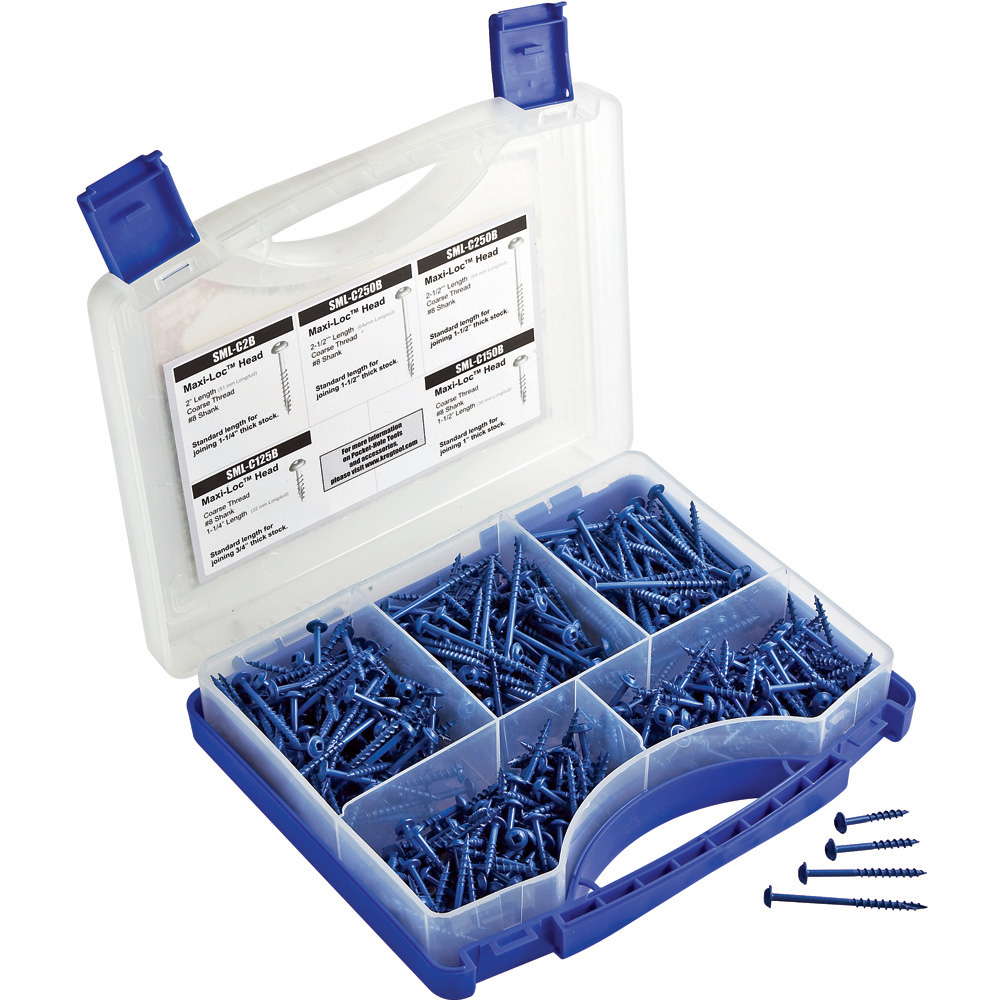 Kreg Blue-Kote™ Pocket-Hole Screw Kit