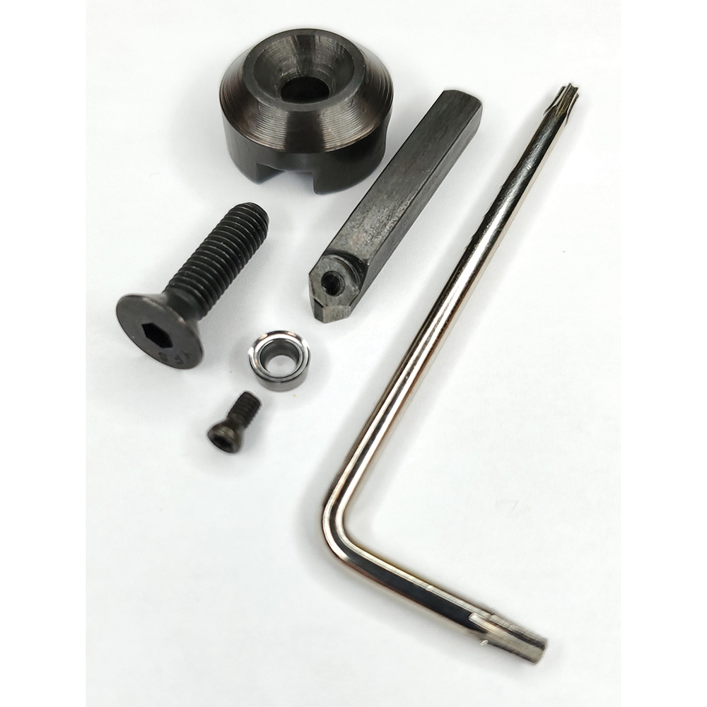6mm (#1) Carbide Cutter and Mount for Carter Hollow Roller System